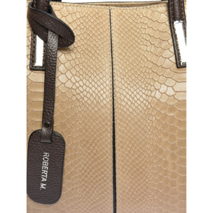 Borsa a spalla Roberta M Beige