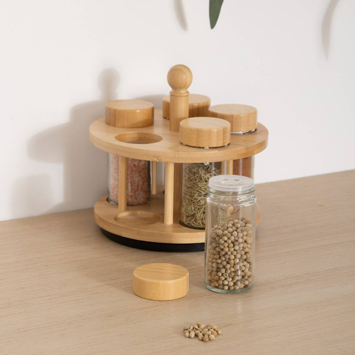 Support à épices Cozy 5 emplacements D17cm