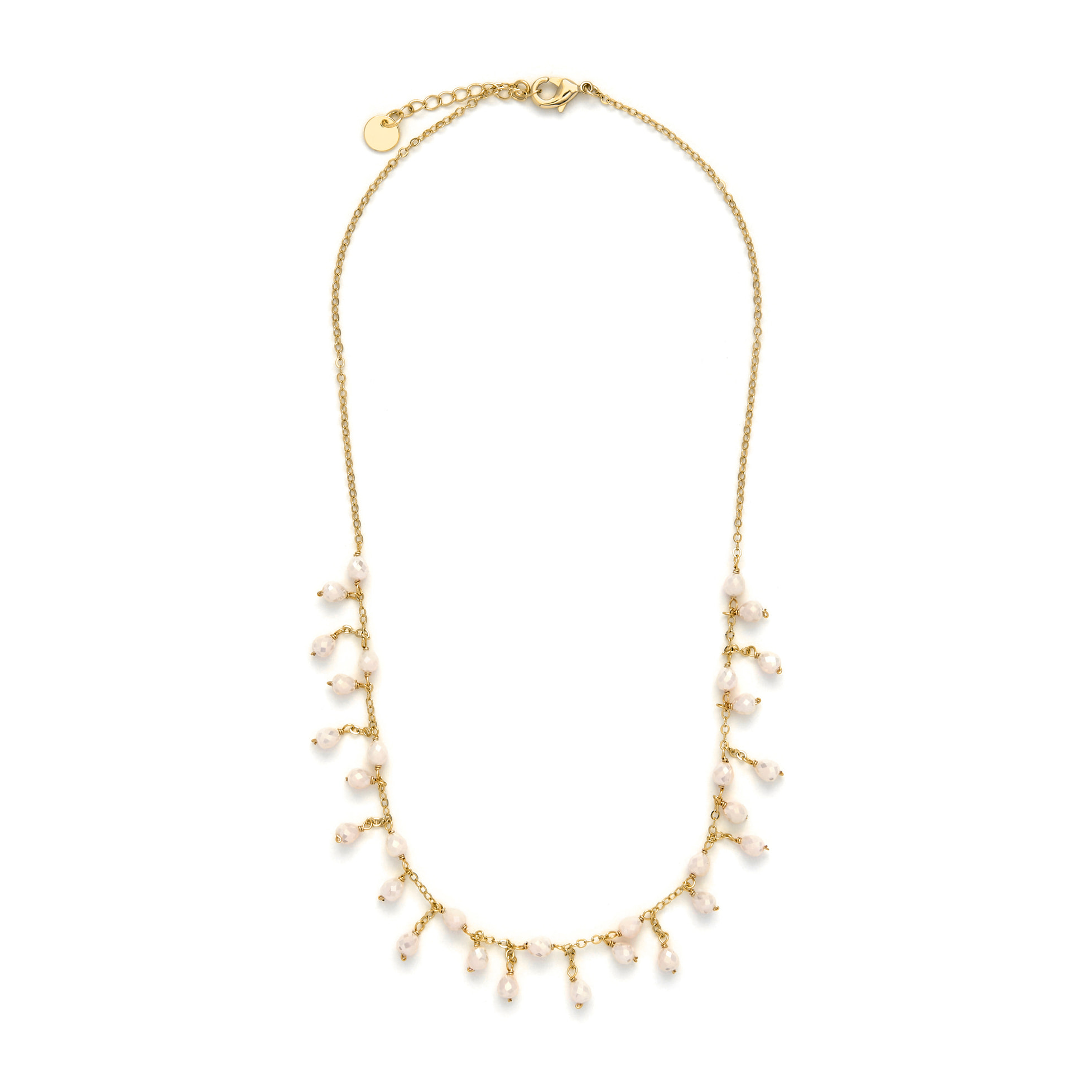 Collar Fyre acabado oro amarillo 18k