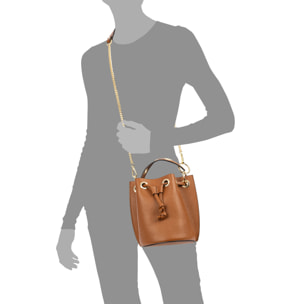 Primavera bolso de mano mujer. Piel auténtica Dollaro