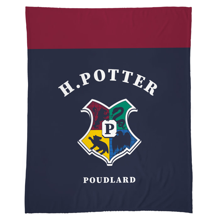 Plaid polaire imprimé, HARRY POTTER STRIPE