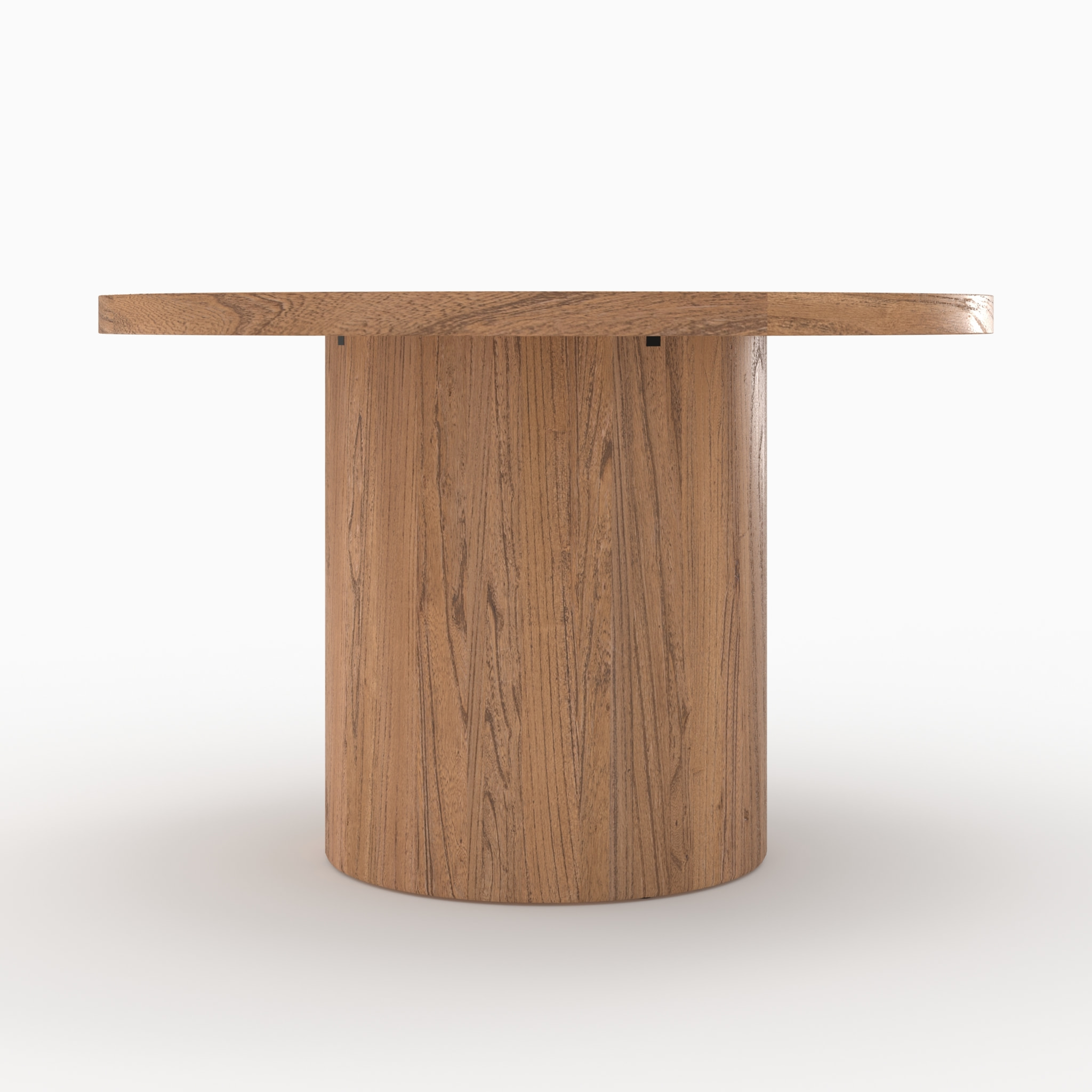 Table ronde en bois d'orme 4 personnes - Gaston