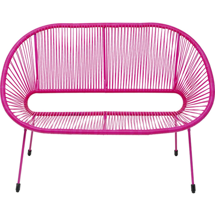 Banquette Acapulco Mono rose Kare Design