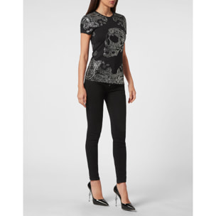 PHILIPP PLEIN T-Shirt Round Neck PAISLEY