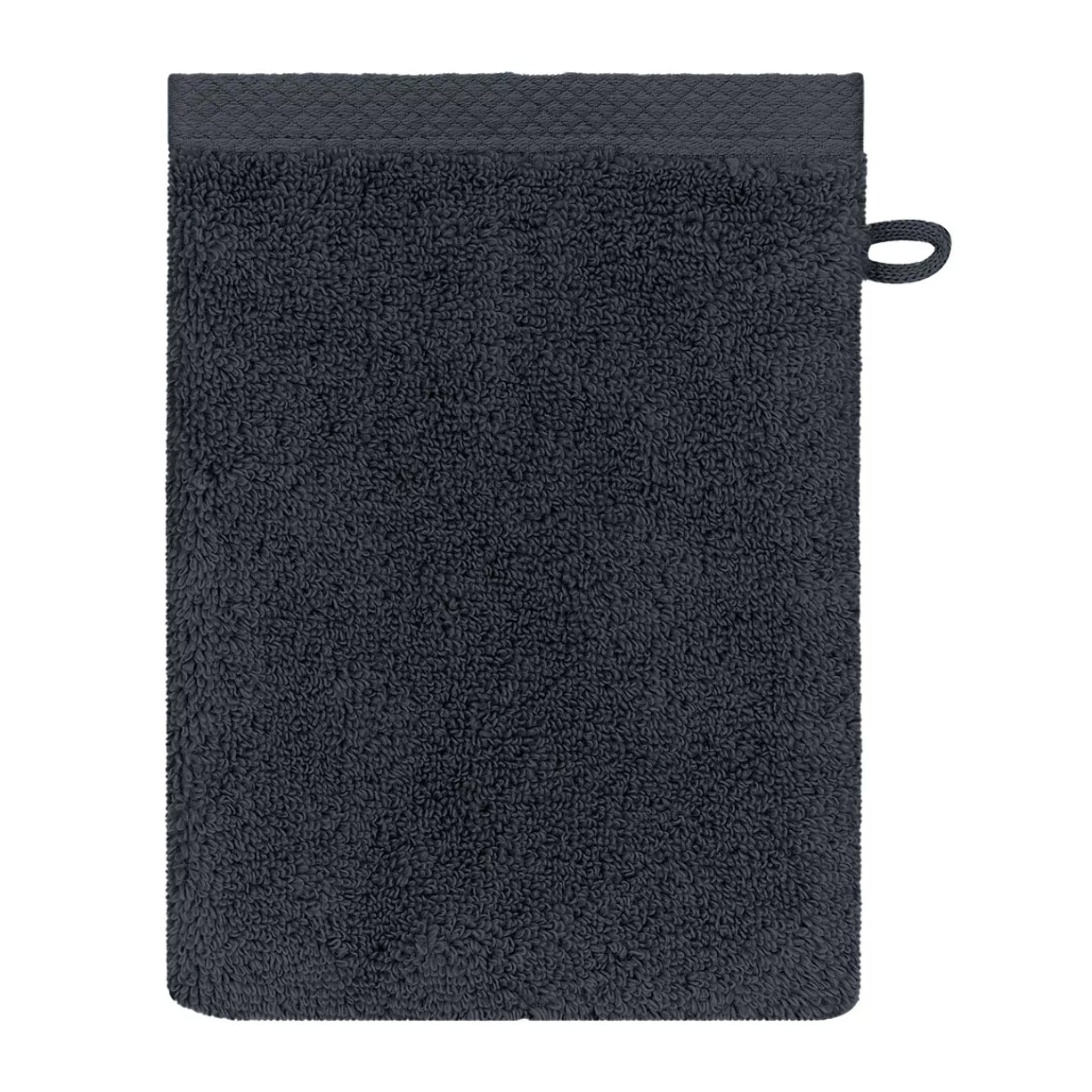 Gant de toilette pur coton 550 g/m² uni marine Elea navy