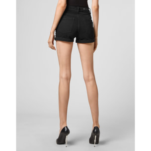 PHILIPP PLEIN Denim Shorts
