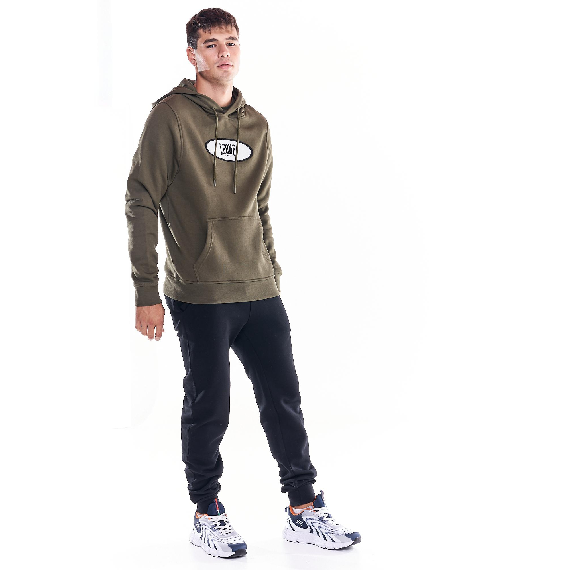 Sudadera de hombre con capucha y logo estampado Earth Tones