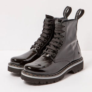 Botines 1166 PATENT FLASH BLACK / MARINA color Black