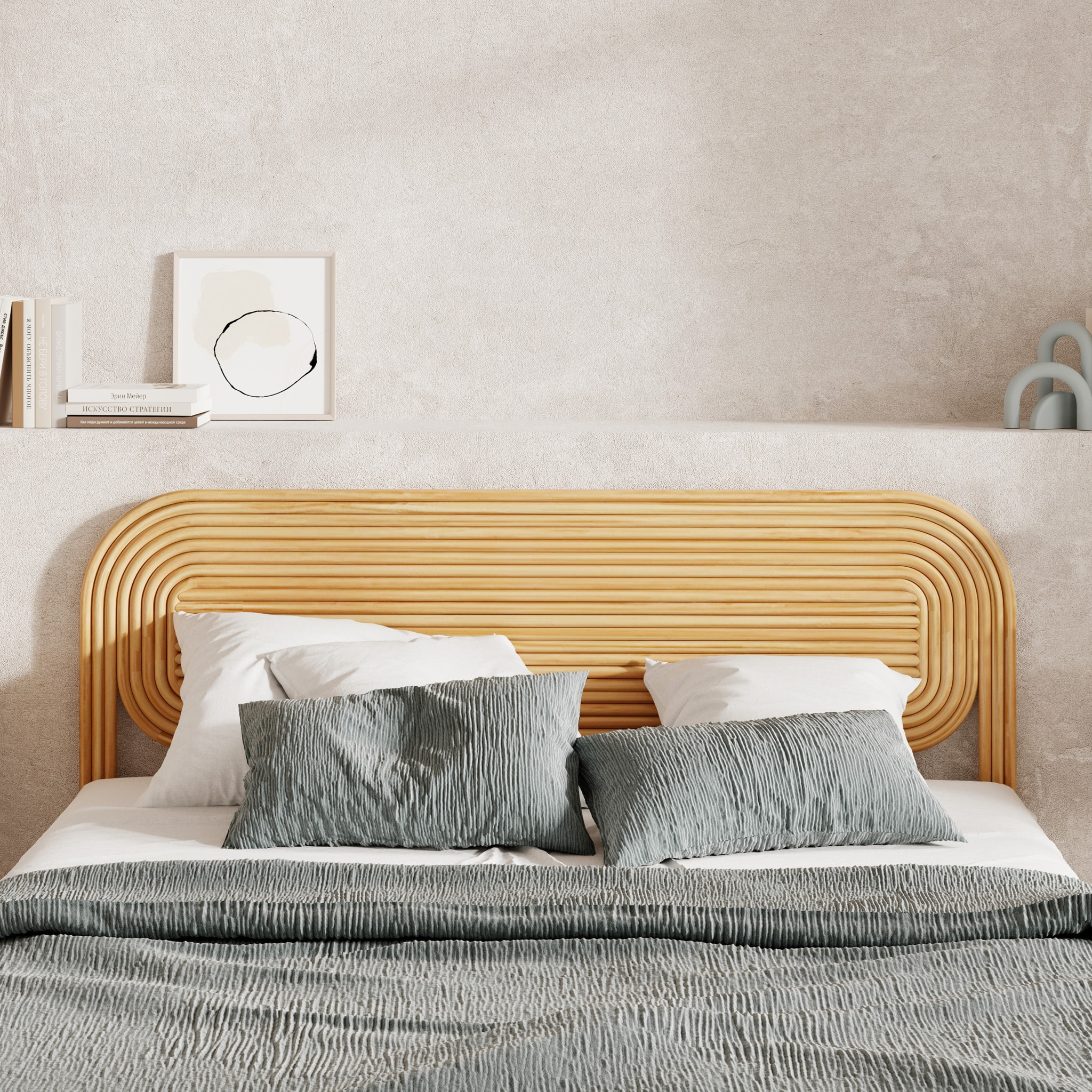 Tête de lit en rotin 160 cm - Paloma