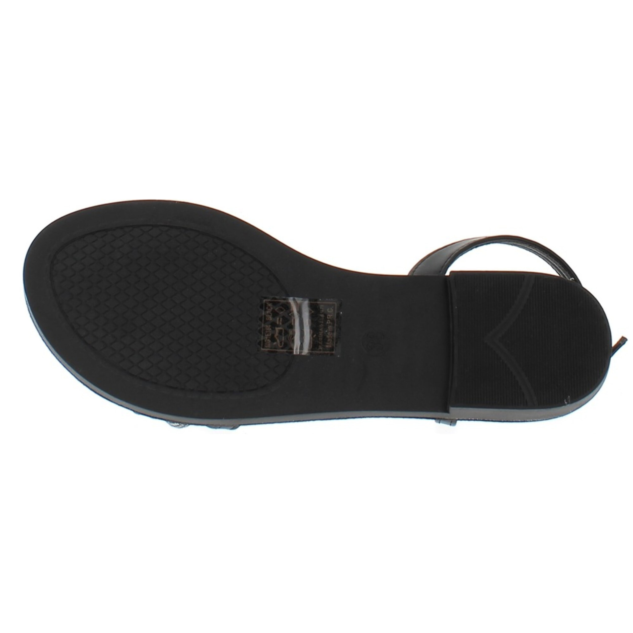 Marina Galanti Scarpe Donna Flat Braided Sandals Jewel MG 1E164 Black