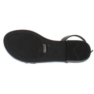 Marina Galanti Scarpe Donna Flat Braided Sandals Jewel MG 1E164 Black