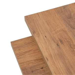 Table basse gigogne design – effet bois (3 pièces) MARFA