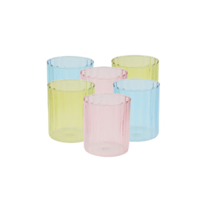 Lot de 6 verres, KYOTO