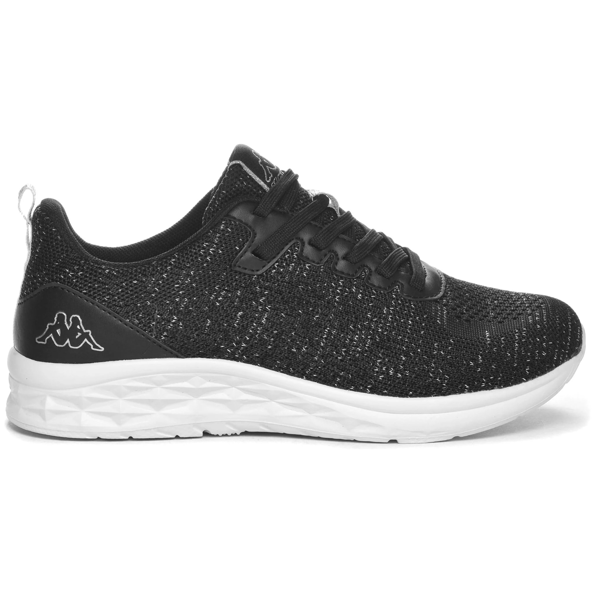 Kappa - Sneakers Mujer Negro - Logo Rostiew