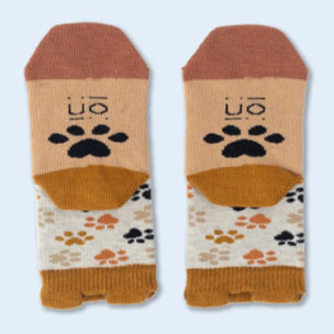 Mini calcetines "Mi mejor amigo es peludo" talla 27-30