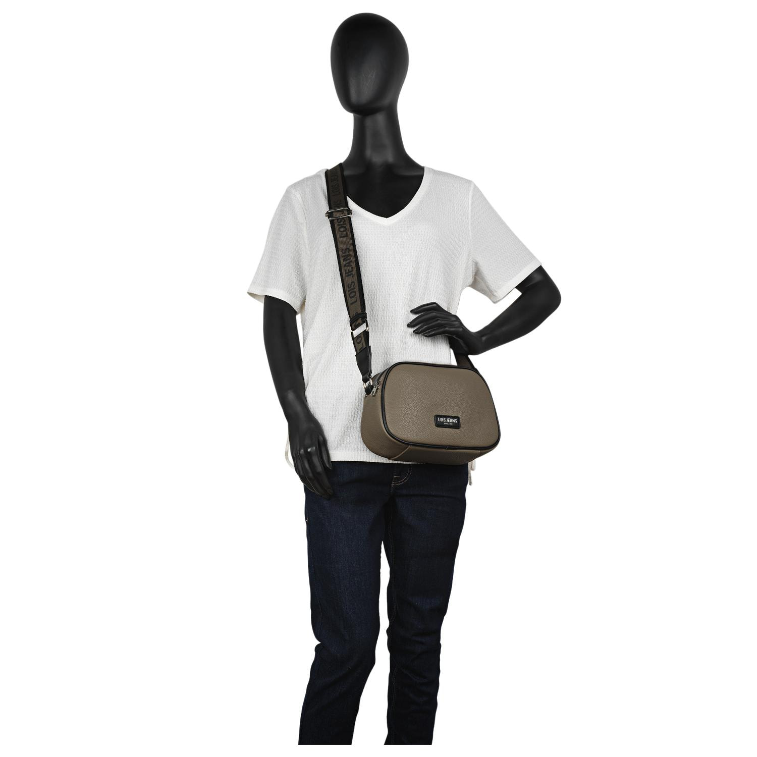 Bolso Bandolera Mujer Sint/Pu Lois Chandler Taupe