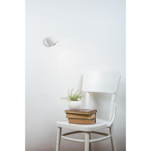 FORLIGHT Adri proyector de uso interior para iluminar frontalmente y hacia abajo con luz led en blanco cálido 3000k en color blanco