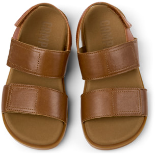 Sandali - CAMPER Brutus Sandal - Marrone - Pelle liscia