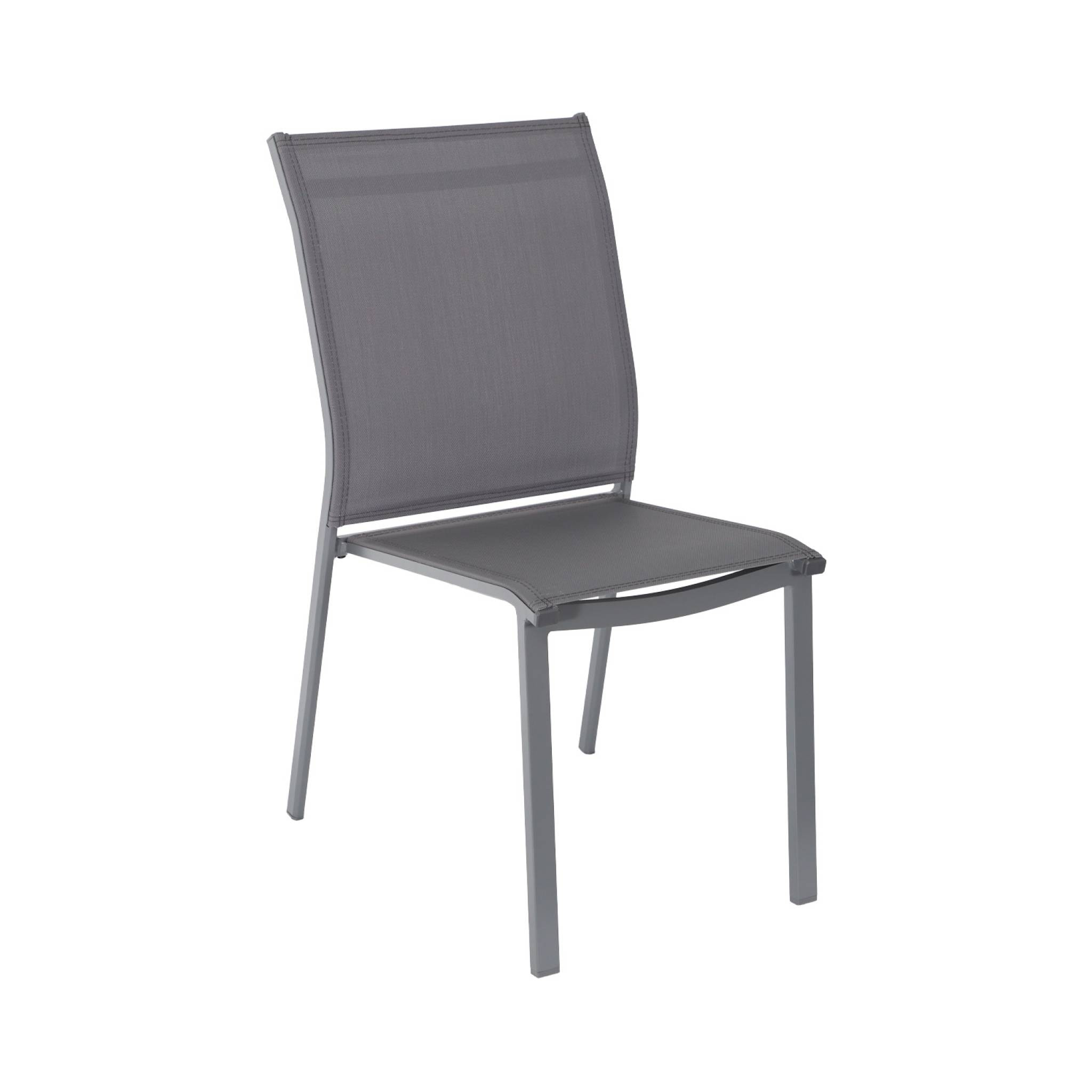 Table de jardin bois d'acacia et aluminium + 8 assises ELDORA + BUFFALO