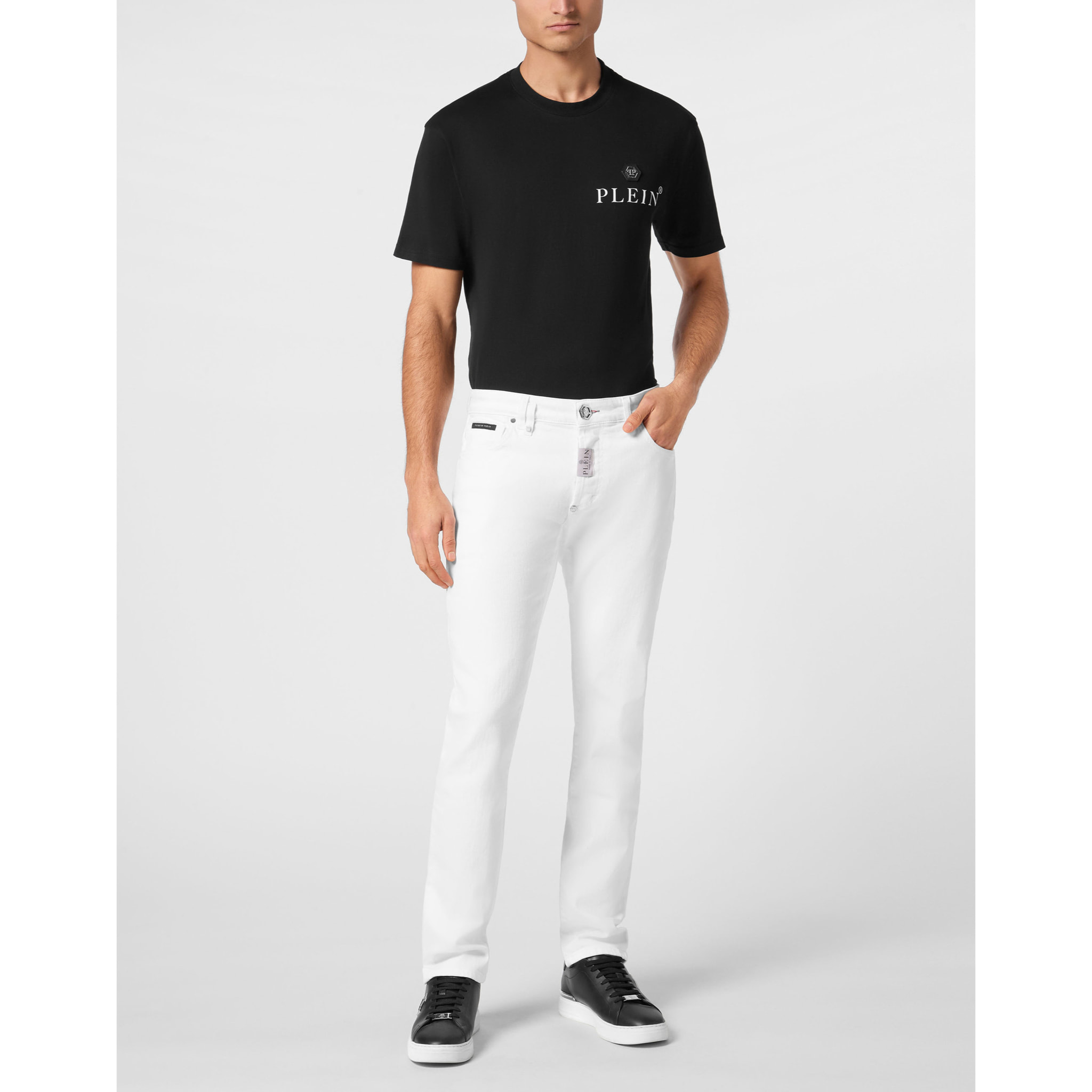 PHILIPP PLEIN Vaqueros de corte recto