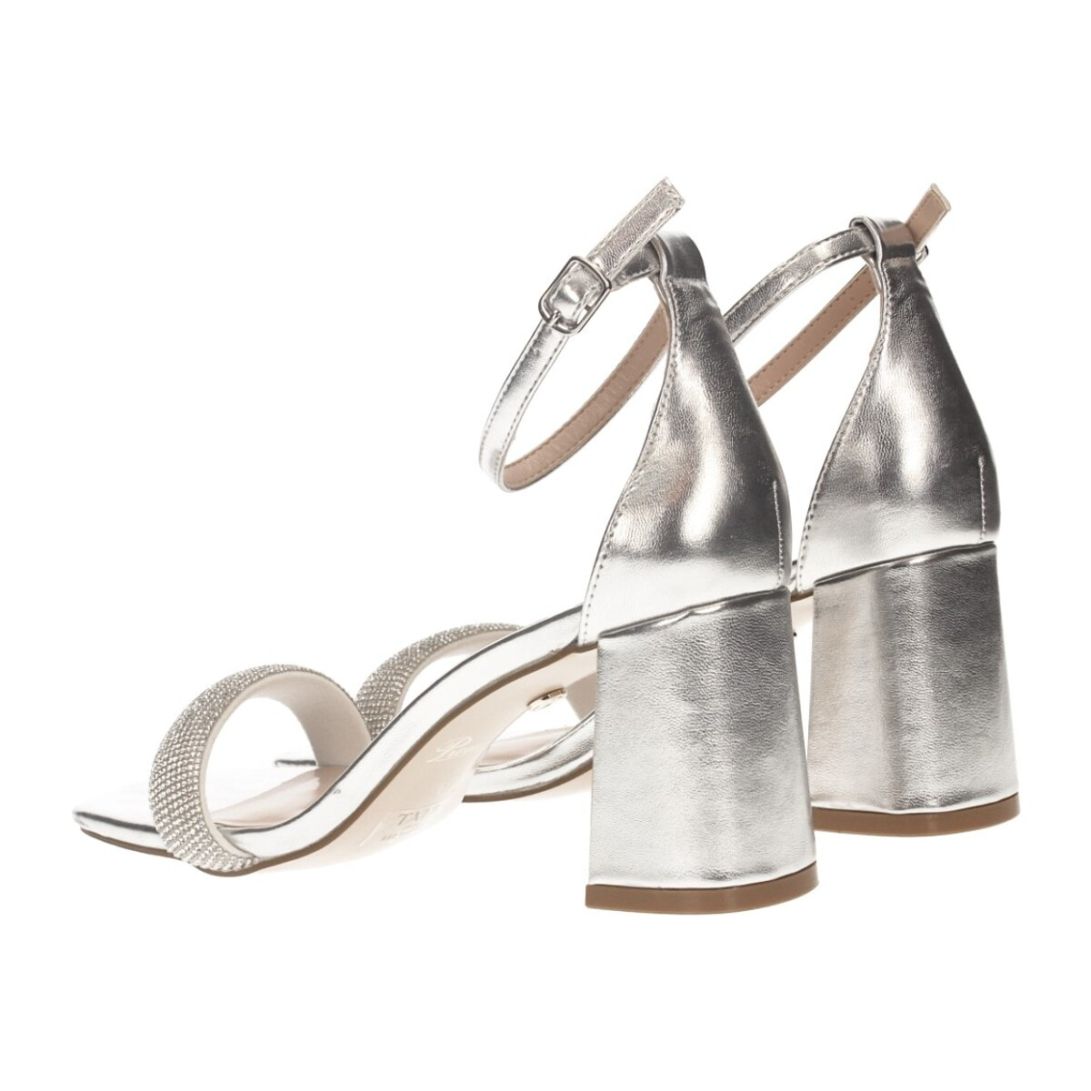 Sandali Donna Tata Italia Argentato