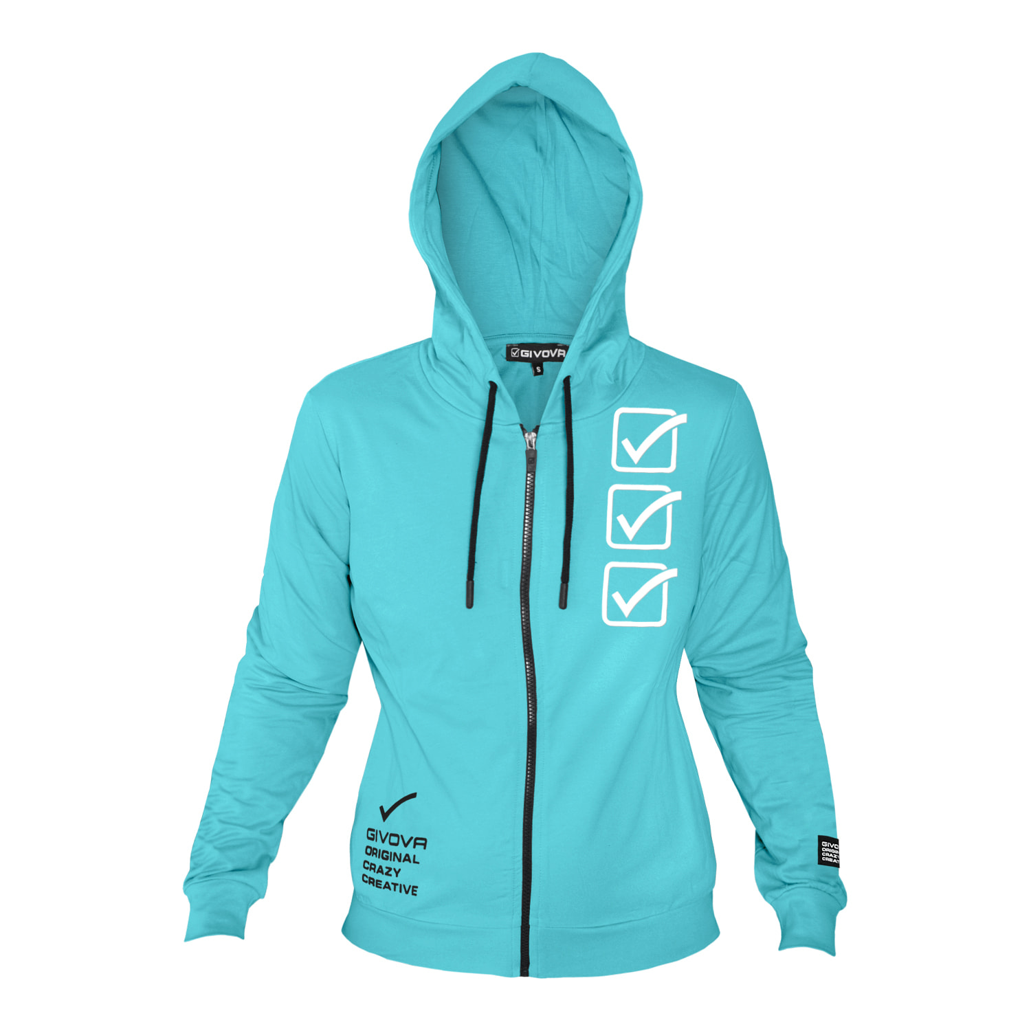 Felpa Donna GIVOVA Cotone Leggero