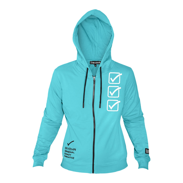 Felpa Donna GIVOVA Cotone Leggero