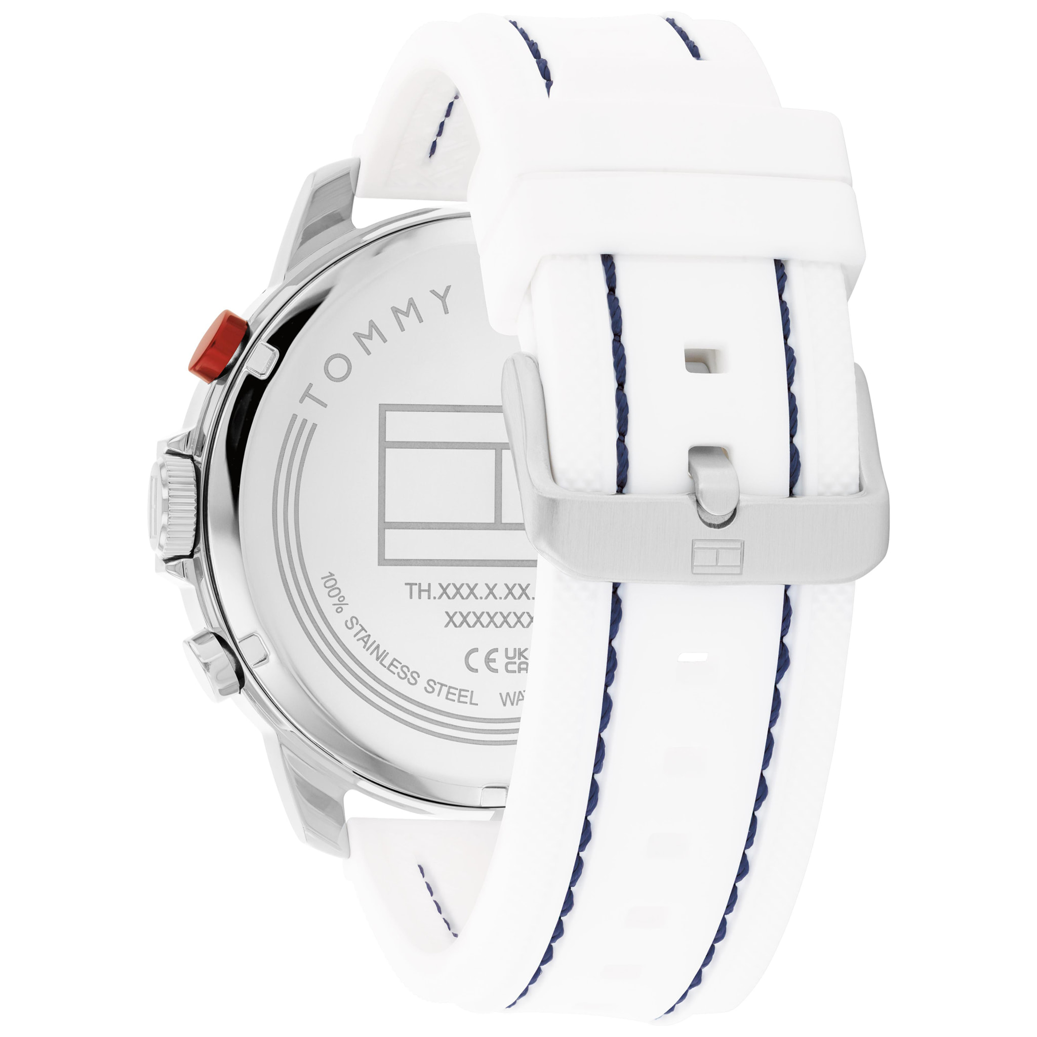 Reloj Tommy Hilfiger 1792148 Hombre Analogico Cuarzo con Correa de Silicona