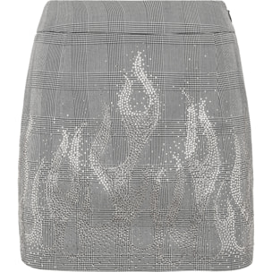 PHILIPP PLEIN Mini Skirt FLAME
