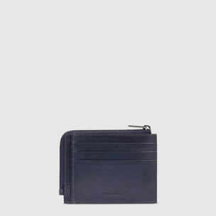 Piquadro Bustina portamonete, documenti e carte di credito con protezione RFID