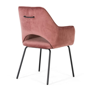 Silla de Terciopelo 60 Cm Estilo Moderno Contemporáneo