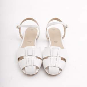 DECOLLETE' PIXIE FLAT CHOCOLA' BIANCO