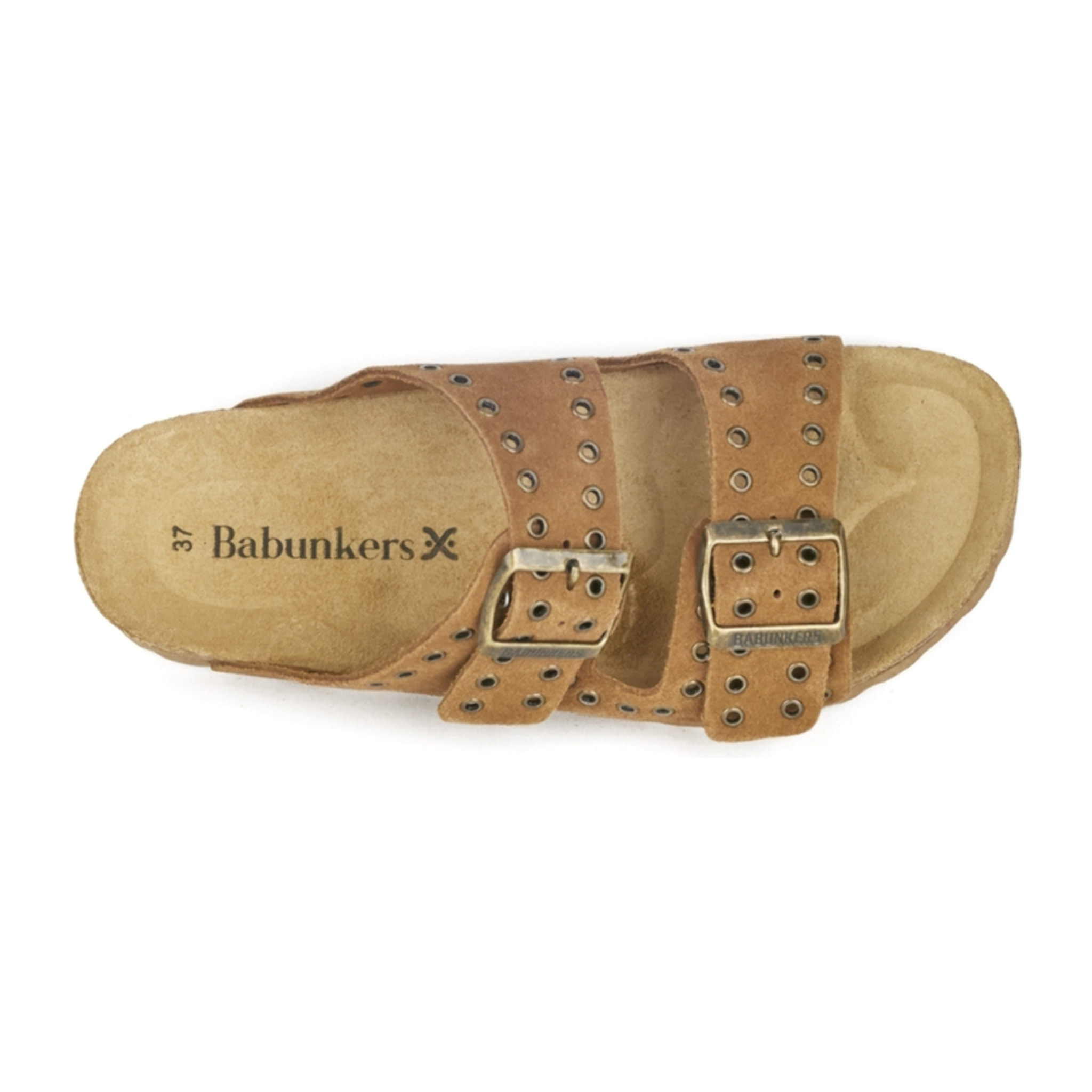 SANDALIA MADRID BABUNKERS MARRON
