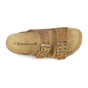 SANDALIA MADRID BABUNKERS MARRON