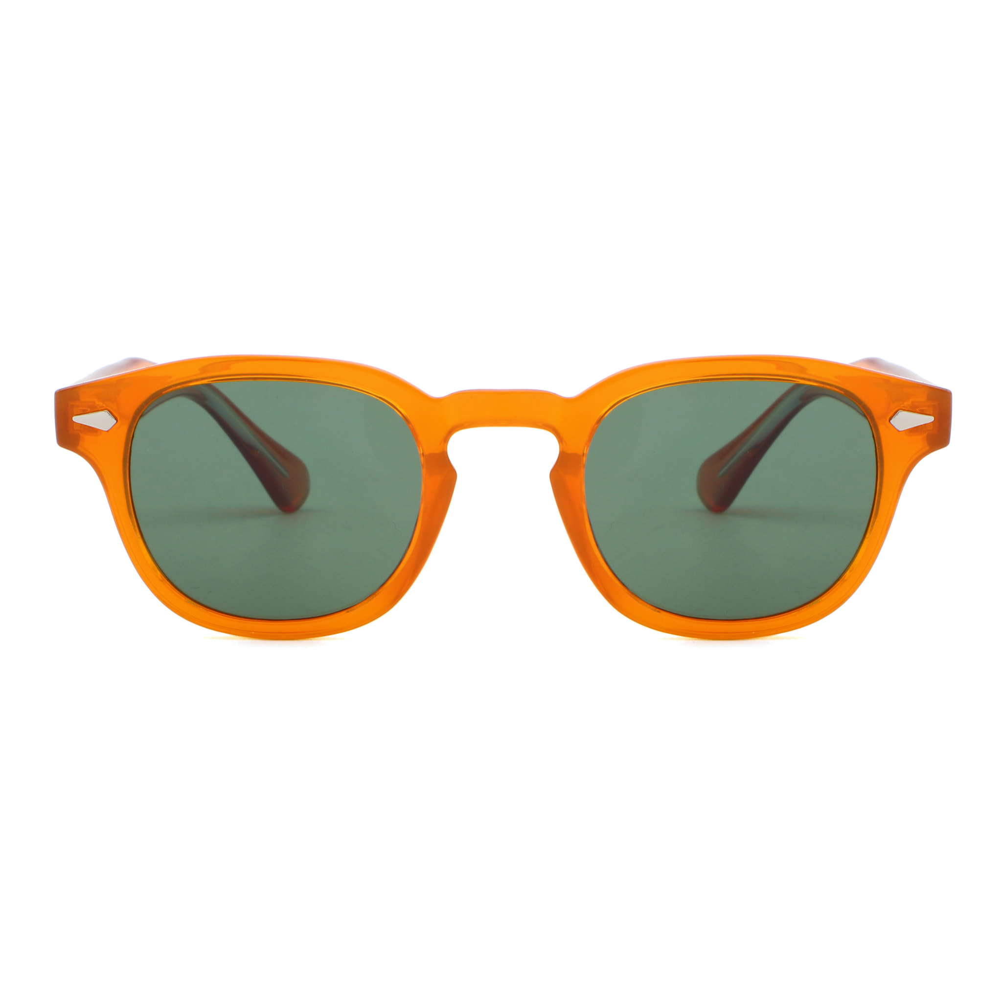 Gafas de sol OCEAN HAMPTON - Miel brillante / Verde