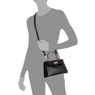 Asciano bolso de mano piel auténtica Palmellato con cierre diseño exclusivo y correa hombro