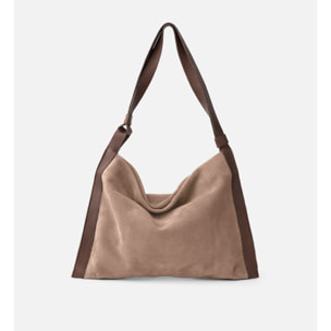 Bolso de hombro BIBA Beaver de piel