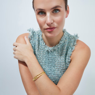 Pulsera Dini acabado oro amarillo 18k