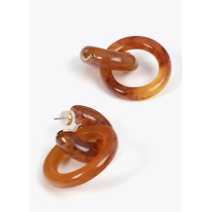 Orecchini Frontali in Acrilico