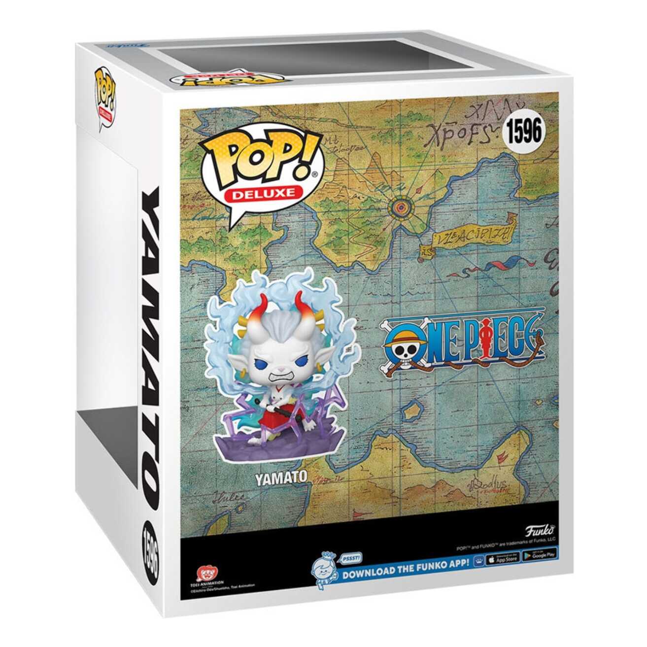 One Piece Pop! Deluxe Vinile Figura Yamato Man-beast Form 9 Cm Funko