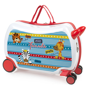 Maleta Correpasillos Itaca Happy Fun Days Zoo Friends