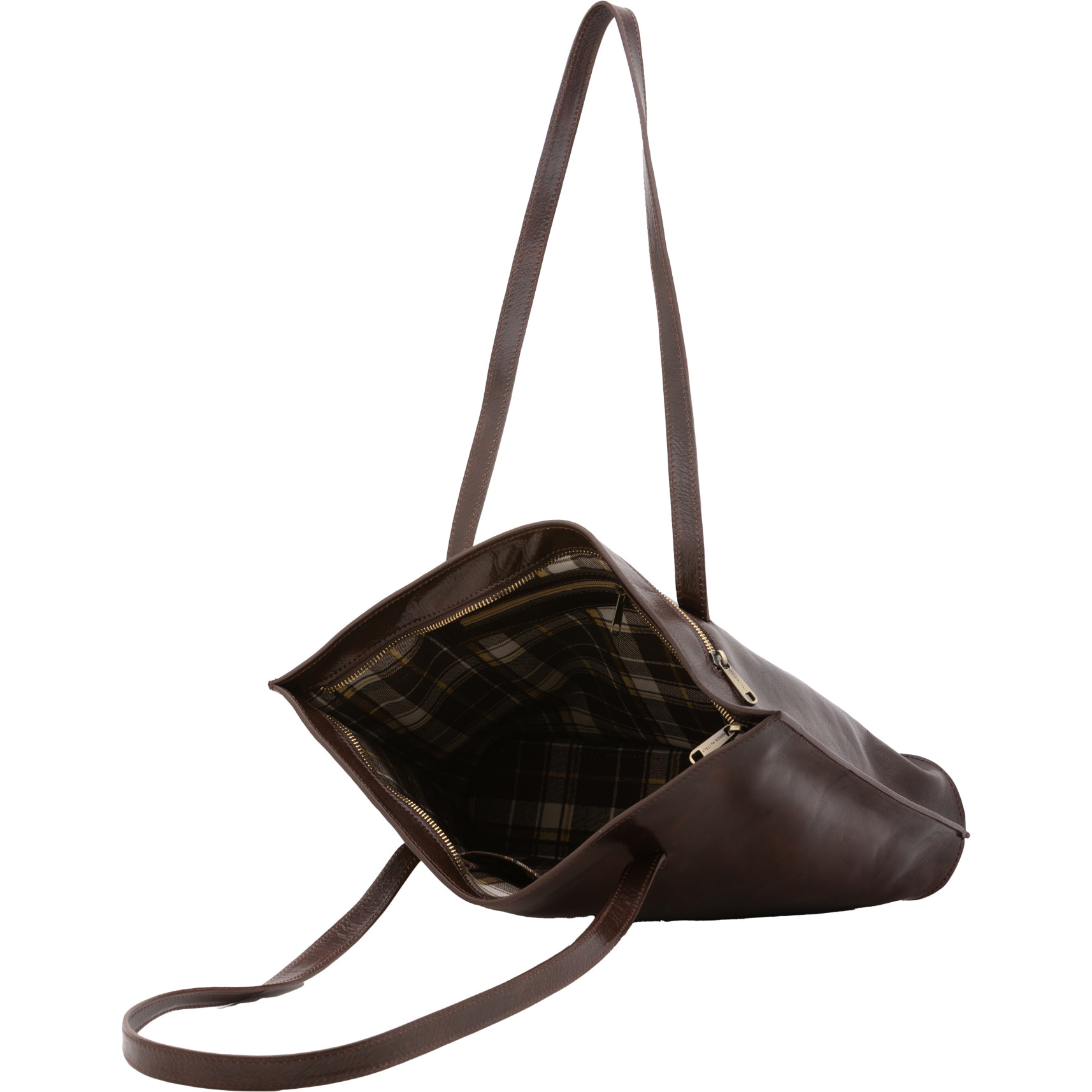 Borsa a spalla  da donna In Vera pelle Made in Italy 31x43x10 cm