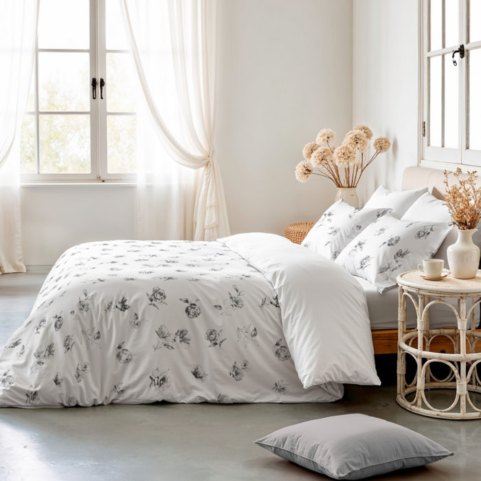 Funda nórdica 100% algodón 200 hilos Tulipa