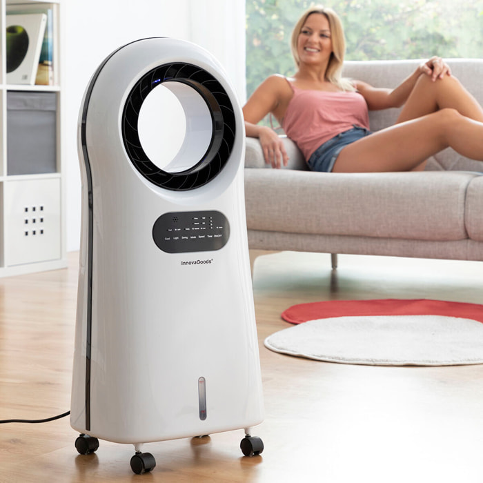 Condizionatore Evaporativo Ionizzatore senza Ventole con LED Evareer InnovaGoods