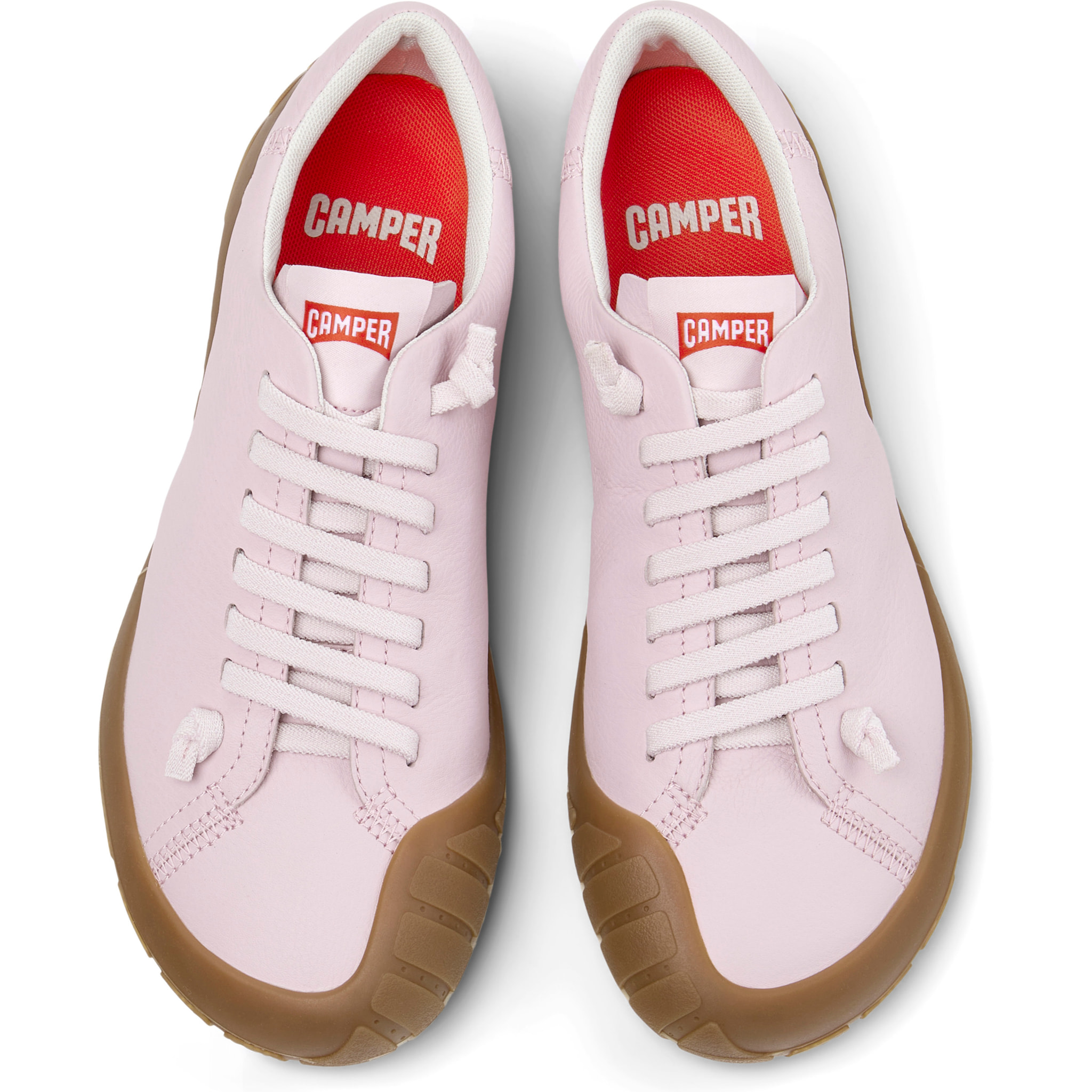 Sneakers - CAMPER Peu Path+ - Rosa - Pelle liscia
