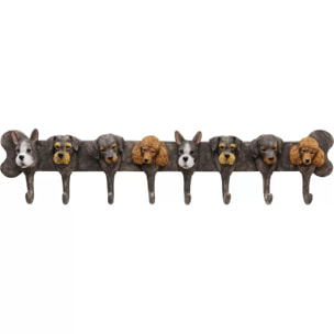 Portemanteau mural chiens 69cm Kare Design
