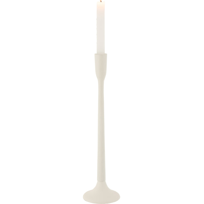 J-Line chandelier - métal - mat blanc - large