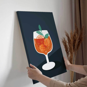 Tableau cocktail agrumes Toile imprimée