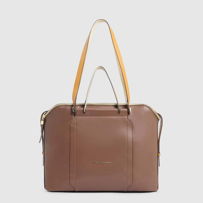 Piquadro Borsa porta pc con scomparto per iPad®, protezioni antiurto