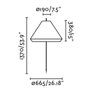 SAIGON OUT C70 Estaca ocre 1M